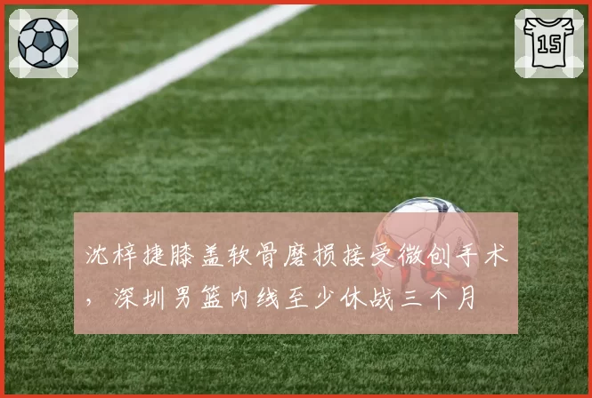 沈梓捷膝盖软骨磨损接受微创手术，深圳男篮内线至少休战三个月
